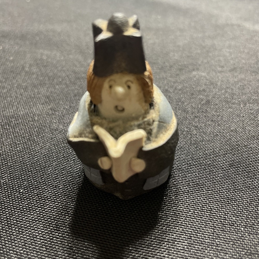 Vintage Miniature Christmas Caroling Figurine
